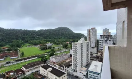 Apartamento 2 dormitórios sendo 1 suíte no canto do forte r$ 500 mil