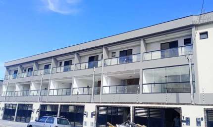 Casa em condomínio fechado com 2 quartos à venda no Balneário Maracanã, Praia Grande 