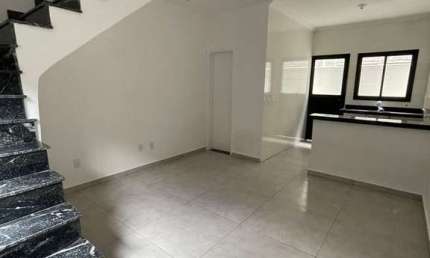Casa em condomínio fechado com 2 quartos à venda no Boqueirão, Praia Grande 