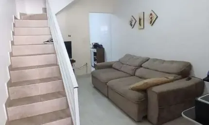 MARAVILHOSA SOBRADO INDIVIDUAL, TUDE BASTO – PRAIA GRANDE, - Apenas R$325.000,00