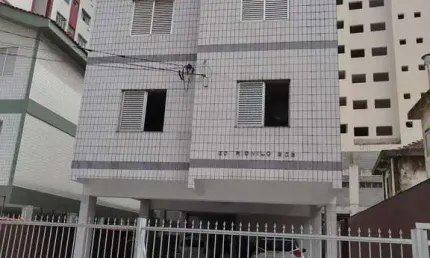 Apart na aviação, praia grande – 2 quartos, amplo a apenas uma quadra da praia