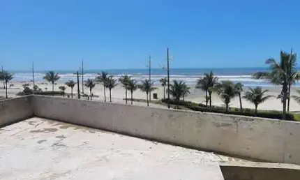 Apartamento elegante com vista para o mar – caiçara, praia grande-sp
