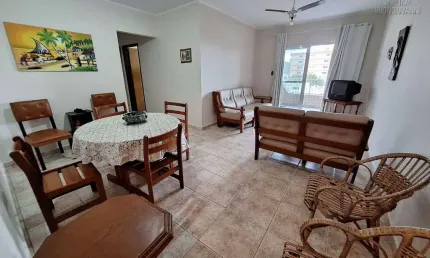 Apartamento 2 dormitórios vista mar sendo 1 suíte no coração de Mongaguá