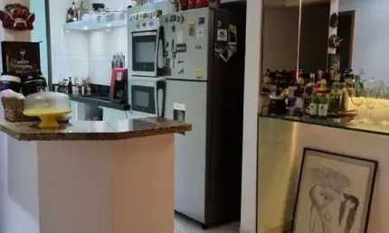Apartamento à venda maracanã 2 dmt, 1 suíte – frente para o mar