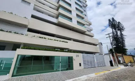 Apartamento 2 dormitórios sendo 1suíte lazer completo - Mongaguá