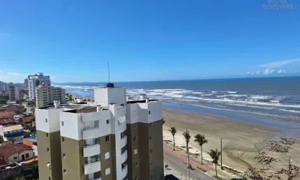 Apartamento 2 dormitórios sendo 1suíte lazer completo - Mongaguá