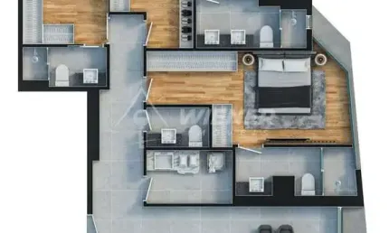 Lançamento, villa operária, apto 3 dom. (1 st), 2v, vila operária, itajaí - sc