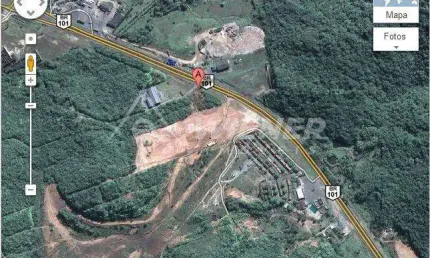 Frente sc br 101, ter.com 50.000 m²,  ft 127,85 m², várzea do ranchinho, camboriú - sc