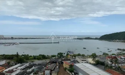 Cobertura c/piscina, vista mar, 3 stes, 2 vagas, centro, itajaí - sc