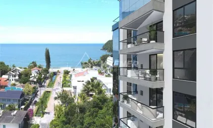 Lançamento, cobertura duplex, vista mar, 201,6m², cabeçudas, itajaí - sc