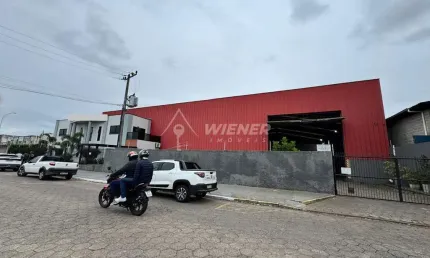 Locação, galpão ind. c/2.152,22 m² - terr.3.325,m², barra do rio, itajaí - sc