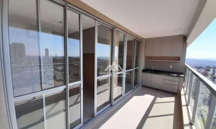 Apartamento com 1 dormitório para alugar, 65 m² por R$ 6.361,08/mês - Jardim São Luiz - Ribeirão Preto/SP