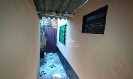 Casa com 1 dormitório para alugar, 36 m² por R$ 816,48/mês - Jardim Diva Tarlá de Carvalho - Ribeirão Preto/SP