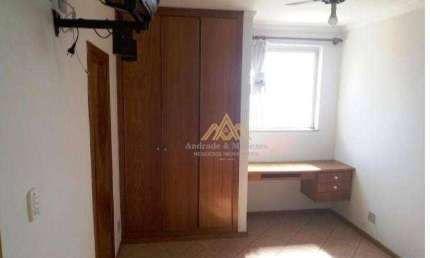 Kitnet com 1 dormitório para alugar, 40 m² por R$ 1.215,56/mês - Centro - Ribeirão Preto/SP