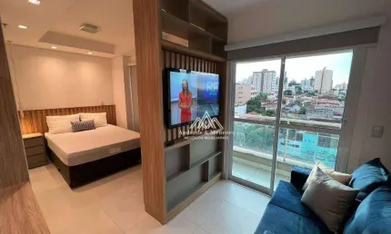 Apartamento com 1 dormitório para alugar, 36 m² por R$ 1.790/mês - Centro - Ribeirão Preto/SP