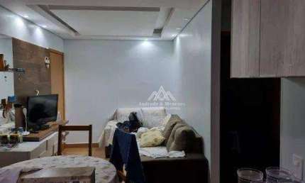 Apartamento com 2 dormitórios à venda, 44 m² por R$ 210.000,00 - Jardim Manoel Penna - Ribeirão Preto/SP