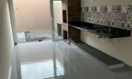 Casa com 3 dormitórios sendo 01 suíte à venda, 76 m² por R$ 375.000 - Parque das Oliveiras - Ribeirão Preto/SP