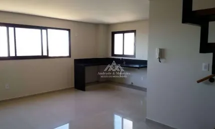 Apartamento Duplex com 2 dormitórios para alugar, 95 m² por R$ 5.246,09/mês - Quinta da Primavera - Ribeirão Preto/SP