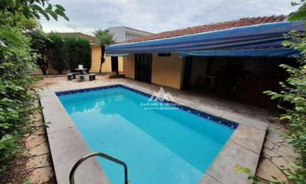 Casa com 3 dormitórios para alugar, 262 m² por R$ 4.466,21/mês - Vila Tibério - Ribeirão Preto/SP