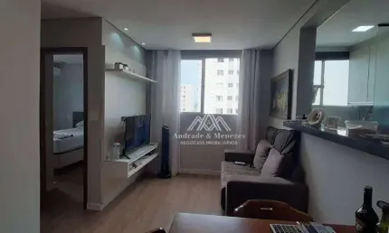 Apartamento com 2 dormitórios à venda, 48 m² por r$ 276.000 - jardim guaporé - ribeirão preto/sp
