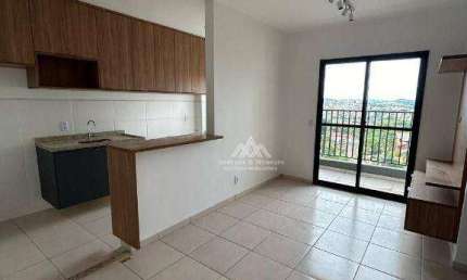 Apartamento com 2 dormitórios para alugar, 51 m² por R$ 2.810,00/mês - Distrito de Bonfim Paulista - Ribeirão Preto/SP