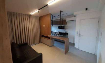 Apartamento com 1 dormitório para alugar, 52 m² por R$ 5.760,79/mês - Jardim São Luiz - Ribeirão Preto/SP
