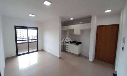Apartamento com 1 dormitório para alugar, 45 m² por R$ 2.517,66/mês - Vila Ana Maria - Ribeirão Preto/SP