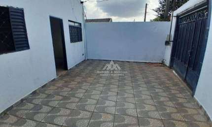 Casa com 2 dormitórios para alugar, 57 m² por R$ 1.036,48/mês - Jardim Diva Tarlá de Carvalho - Ribeirão Preto/SP