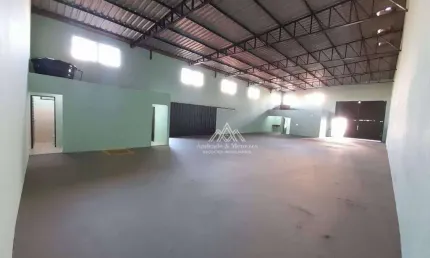 Galpão para alugar, 329 m² por R$ 6.688,14/mês - Distrito Empresarial - Ribeirão Preto/SP