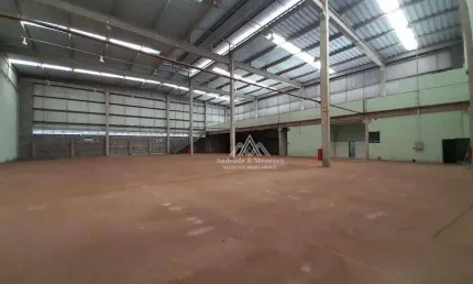 Galpão para alugar, 2278 m² por R$ 53.539,11/mês - Parque Industrial Avelino Alves Palma - Ribeirão Preto/SP