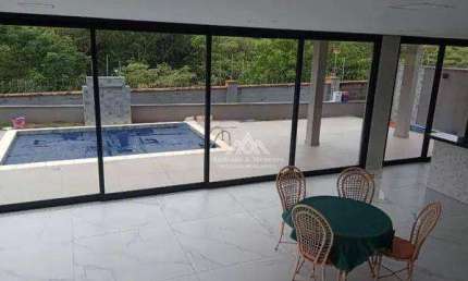 Sobrado com 3 dormitórios para alugar, 355 m² por R$ 16.465,67/mês - Alphaville III - Ribeirão Preto/SP