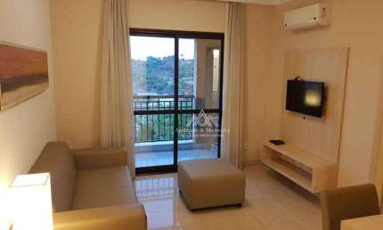 Flat com 1 dormitório para alugar, 47 m² por R$ 2.500/mês - Ribeirânia - Ribeirão Preto/SP