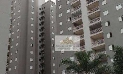 Apartamento com 3 dormitórios para alugar, 77 m² por R$ 3.457,63/mês - Nova Aliança - Ribeirão Preto/SP
