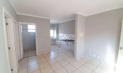 Apartamento com 2 dormitórios para alugar, 45 m² por R$ 775/mês - Jardim Florestan Fernandes - Ribeirão Preto/SP