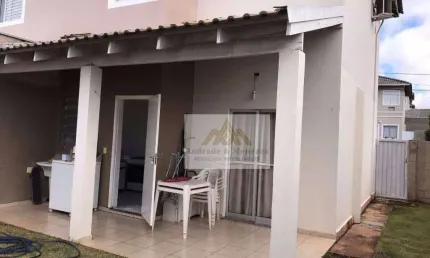 Sobrado com 3 dormitórios para alugar, 87 m² por r$ 5.166,74/mês - condomínio evidence resort - ribeirão preto/sp