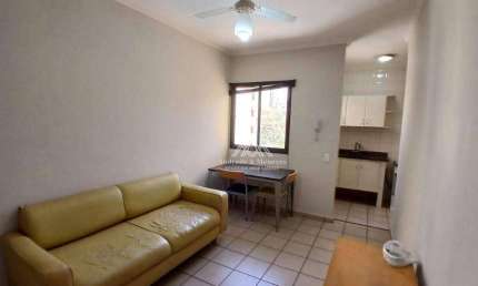 Apartamento com 1 dormitório para alugar, 37 m² por R$ 2.133,19/mês - Nova Aliança - Ribeirão Preto/SP