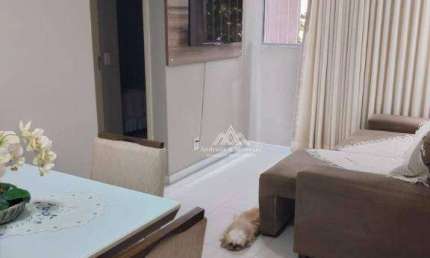 Apartamento com 2 dormitórios à venda, 46 m² por R$ 222.600,00 - Sumarezinho - Ribeirão Preto/SP
