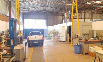 Galpão para alugar, 484 m² por R$ 13.910,98/mês - Parque Industrial Lagoinha - Ribeirão Preto/SP