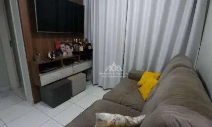 Apartamento com 2 dormitórios à venda, 47 m² por R$ 195.000,00 - Reserva Sul Condomínio Resort - Ribeirão Preto/SP