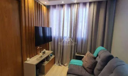 Apartamento com 2 dormitórios à venda, 46 m² por r$ 260.000,00 - reserva sul condomínio resort - ribeirão preto/sp