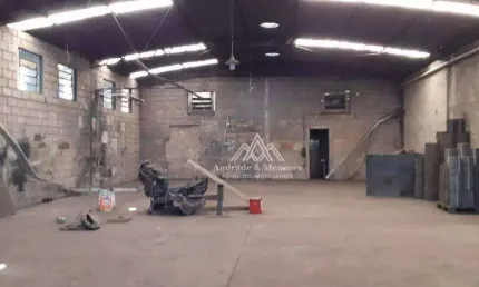 Galpão à venda, 350 m² por R$ 550.000,00 - Parque Industrial Avelino Alves Palma - Ribeirão Preto/SP