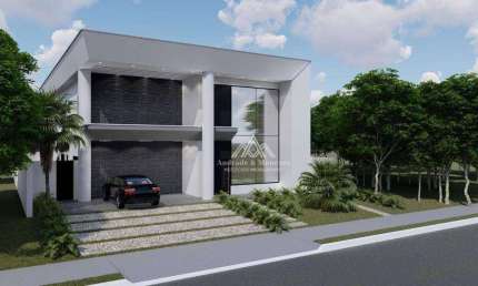 Sobrado com 4 dormitórios à venda, 396 m² por R$ 2.500.000,00 - Condomínio Alphaville - Ribeirão Preto/SP