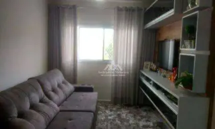 Apartamento com 2 dormitórios à venda, 62 m² por r$ 278.000,00 - residencial flórida - ribeirão preto/sp
