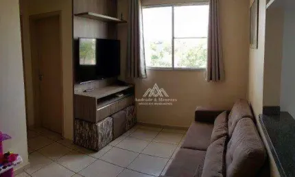 Apartamento com 2 dormitórios à venda, 45 m² por r$ 160.000 - residencial jequitibá - ribeirão preto/sp
