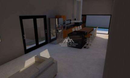 Casa com 3 dormitórios à venda, 156 m² por R$ 962.000,00 - Quintas de São José - Ribeirão Preto/SP