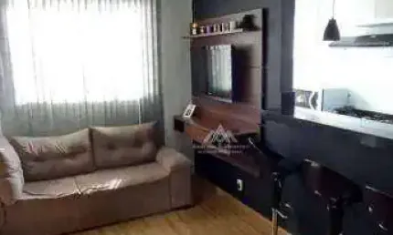 Apartamento com 2 dormitórios à venda, 46 m² por R$ 245.000,00 - Parque São Sebastião - Ribeirão Preto/SP