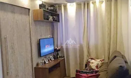 Apartamento com 2 dormitórios à venda, 46 m² por r$ 205.000 - reserva sul condomínio resort - ribeirão preto/sp