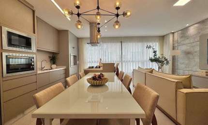 Apartamento à Venda, com 122,71m² privativo – 3 quartos, sendo 3 suítes – Bairro Nova Brasília