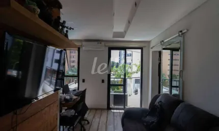 Apartamento com 1 quarto para alugar na avenida moema, --, moema, são paulo, 35 m2 por r$ 4.500