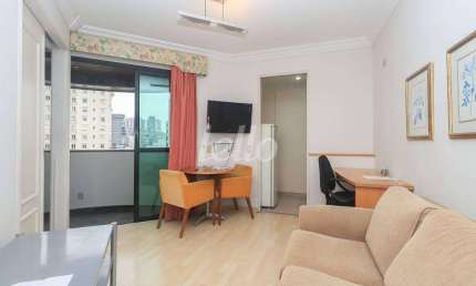 Apartamento com 1 quarto para alugar na Rua da Consolação, --, Cerqueira César, São Paulo, 32 m2 por R$ 2.700